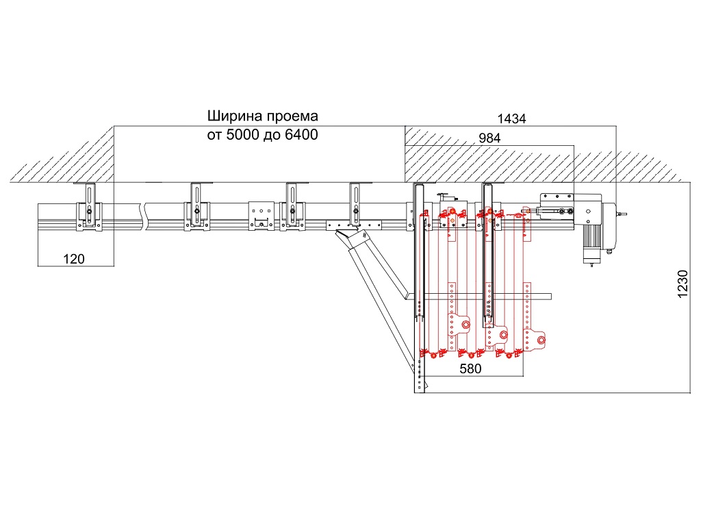 Схема открывания 0 + 6.